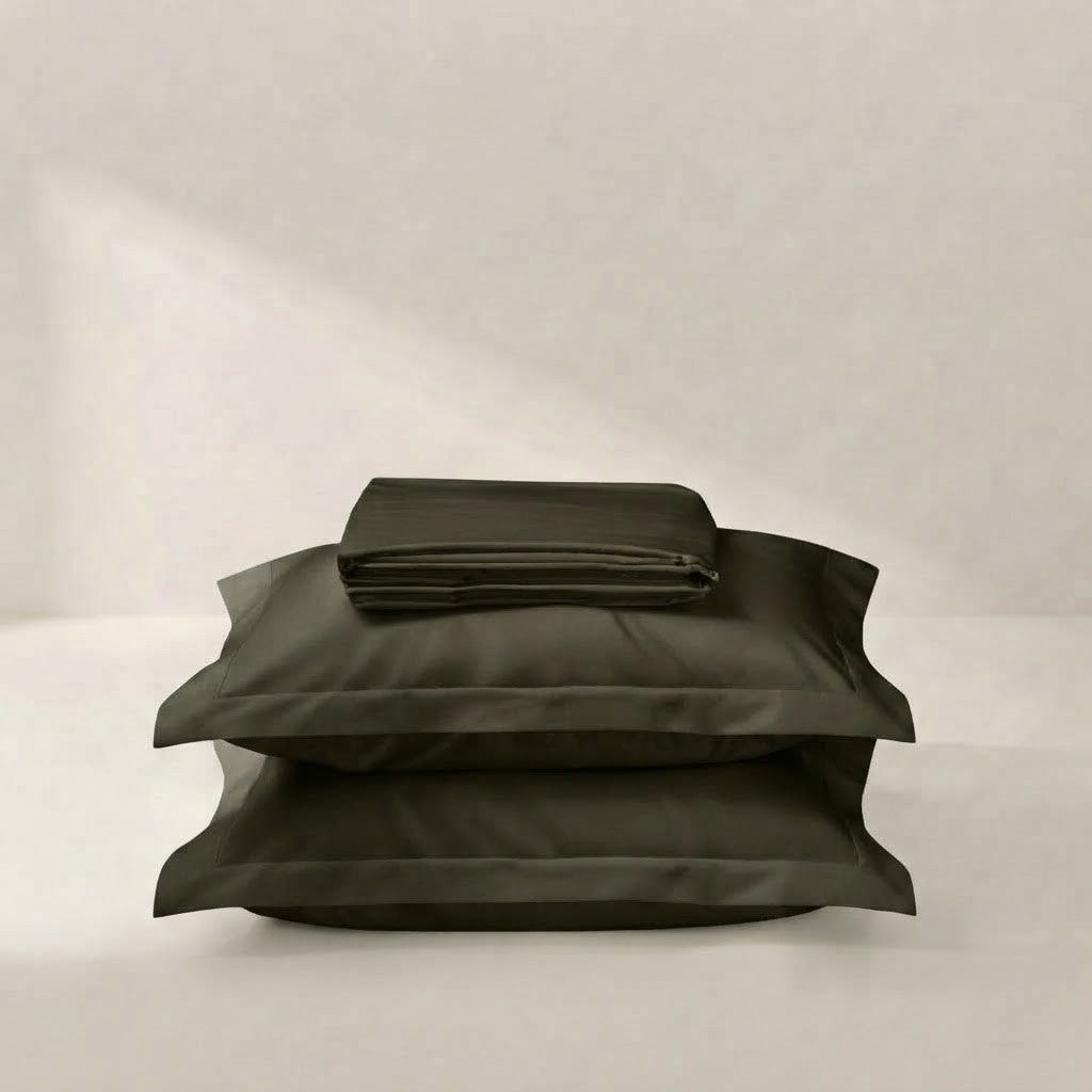 Black Luxury Bed Sheet Set