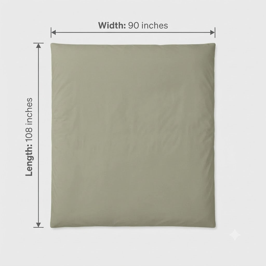 Dark Grey Comforter Cover