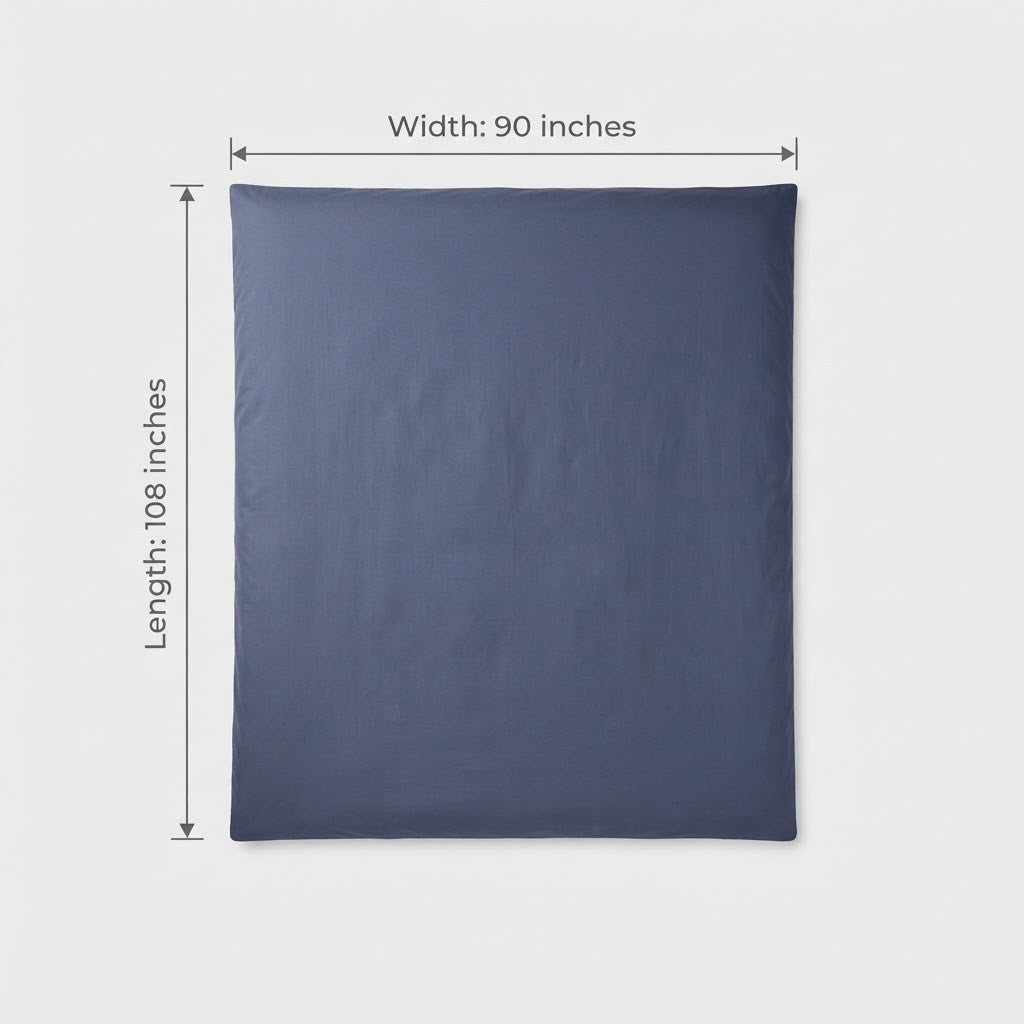 Navy Blue Comforter Cover