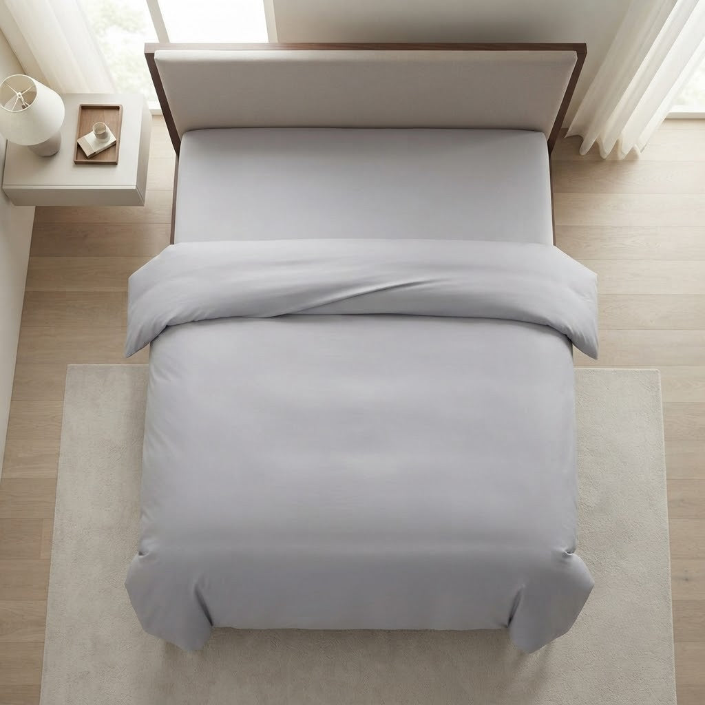 Silver Grey Comforter Cover