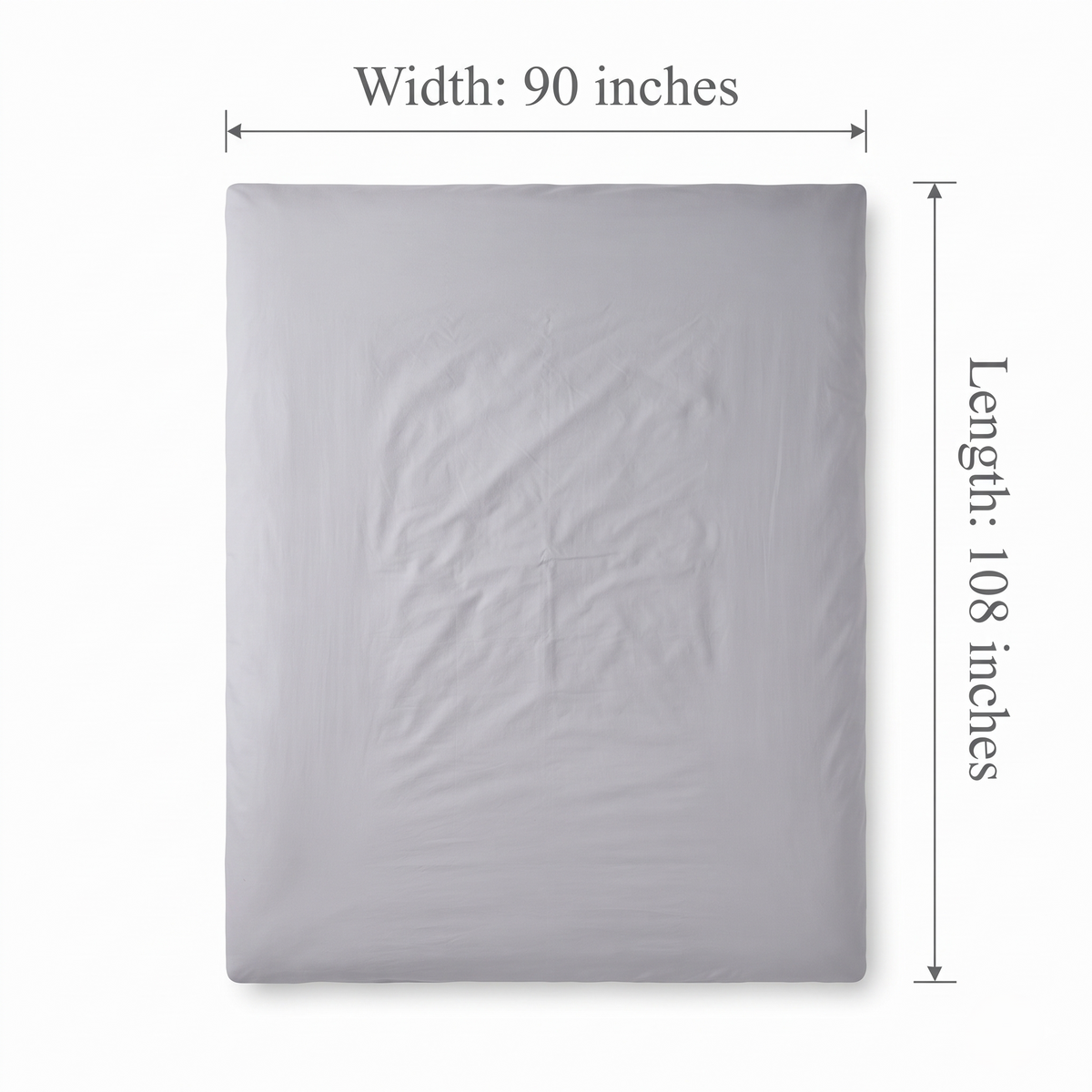 Silver Grey Comforter Cover