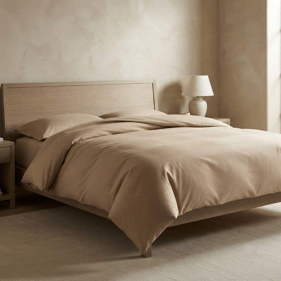 Taupe Comforter Cover