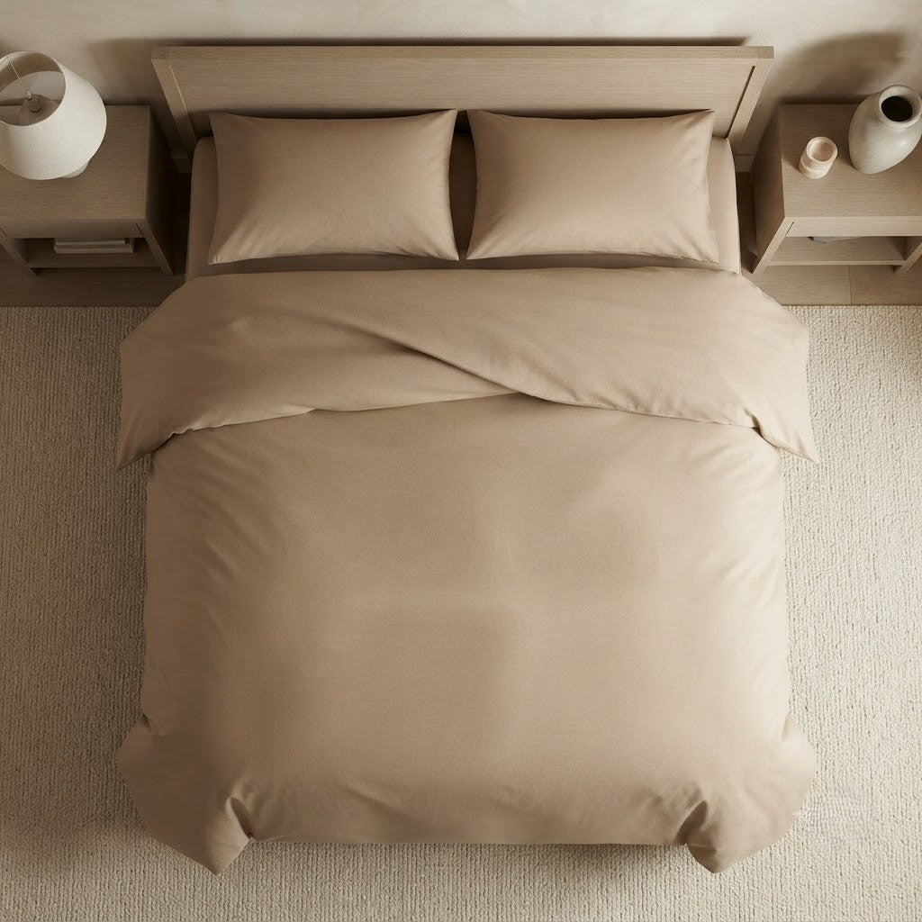Taupe Comforter Cover