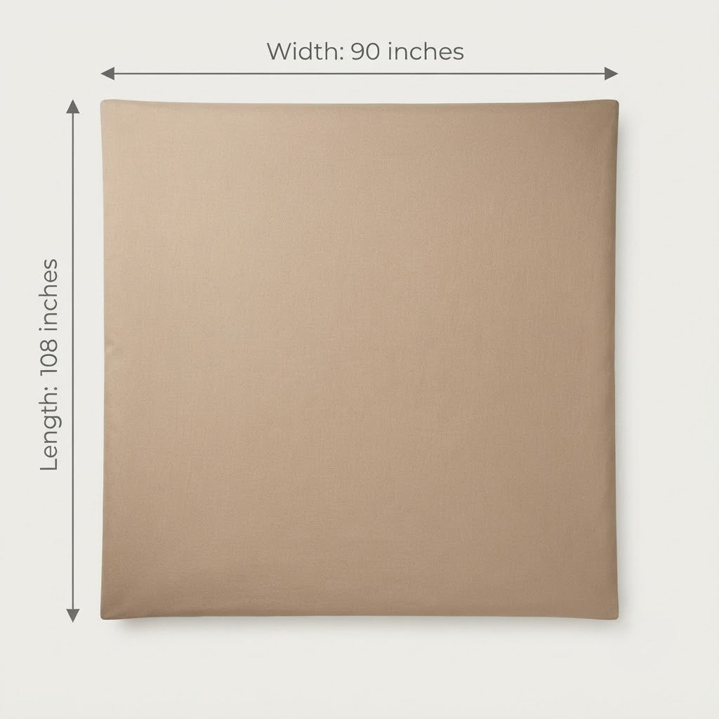 Taupe Comforter Cover