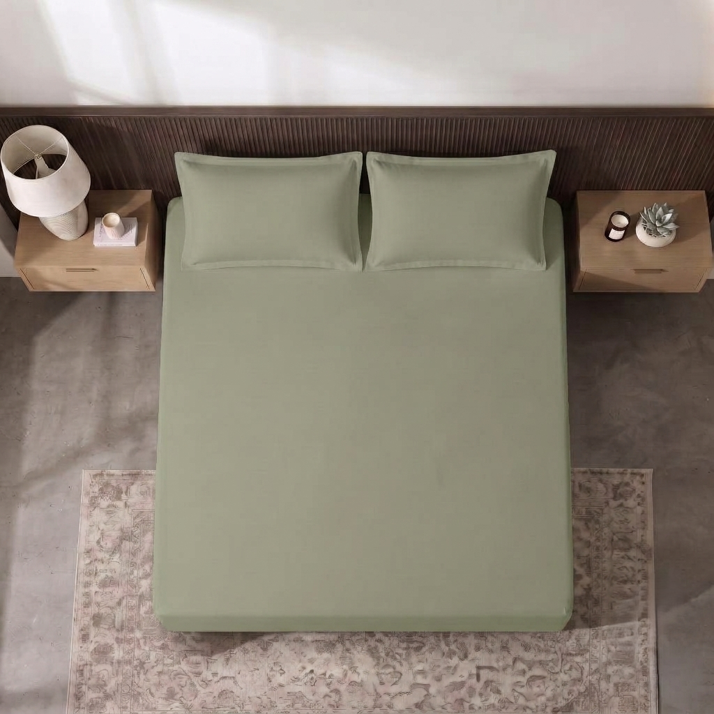 Dark Grey Bed Sheet Set