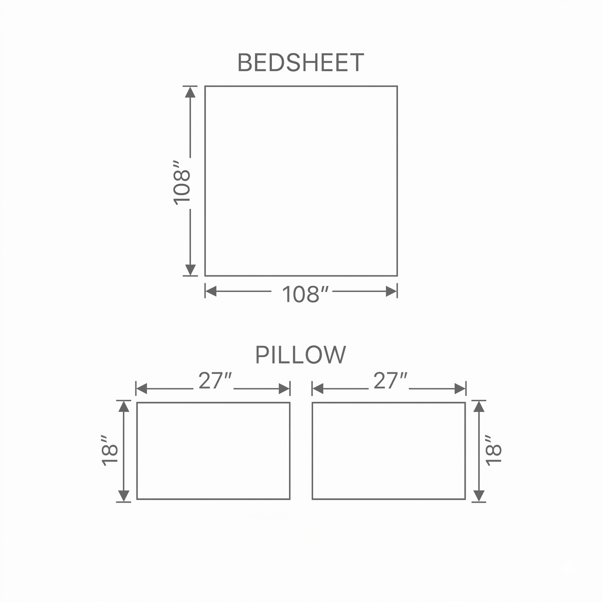 Taupe Bed Sheet Set